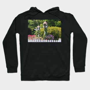 Birdhouse Flower Garden Hoodie